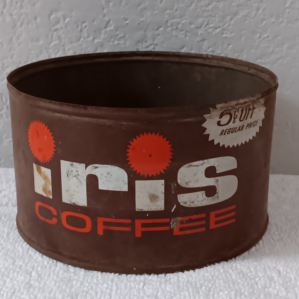 Iris Coffee Brown Storage Canister